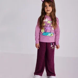 Camiseta castillo y arco iris