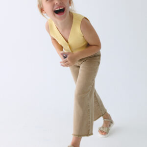 Pantalón sarga wide